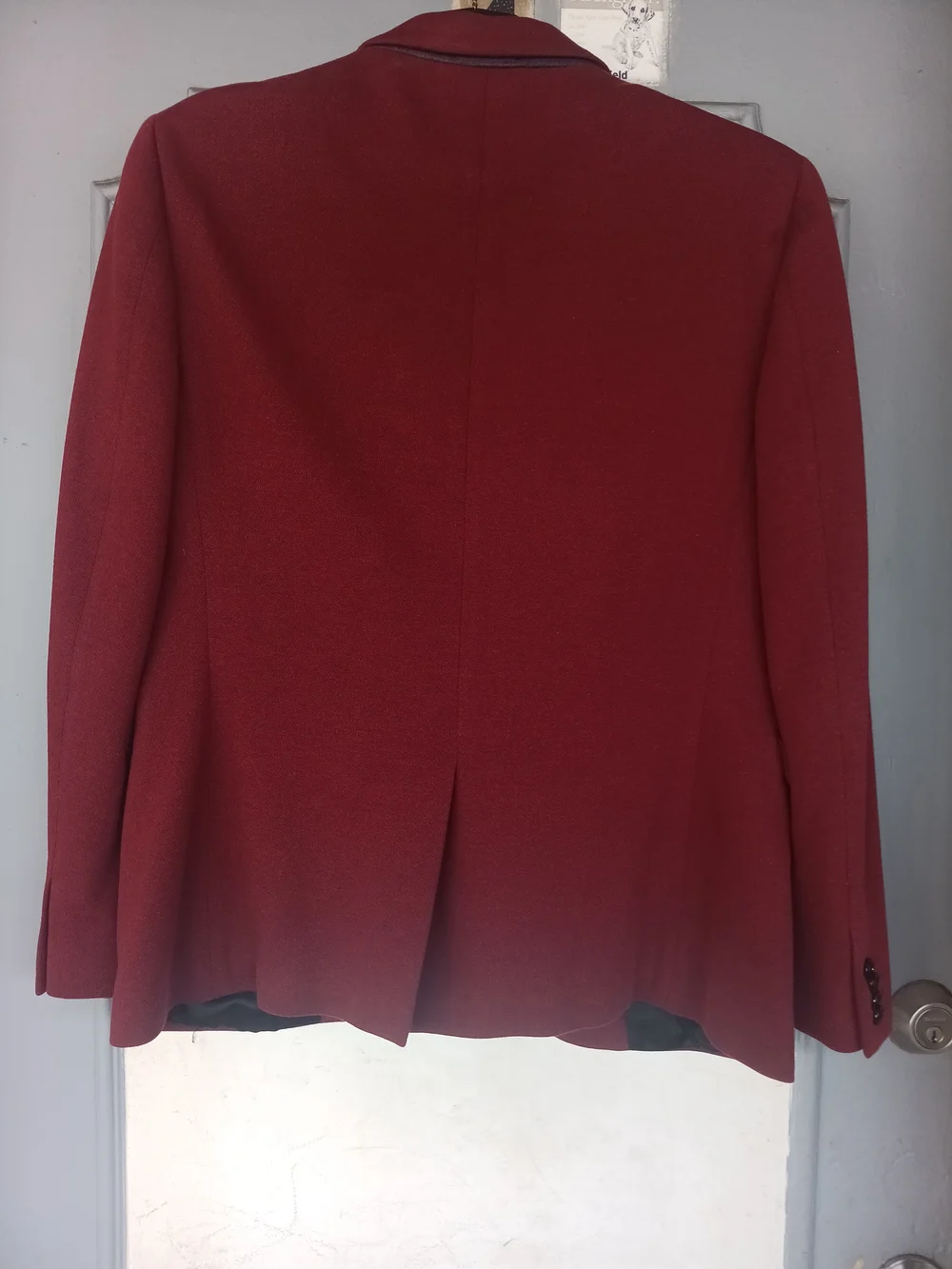 Express Men's Dark Burgundy Two-Button Blazer.slim Fit. Exelent Condition.